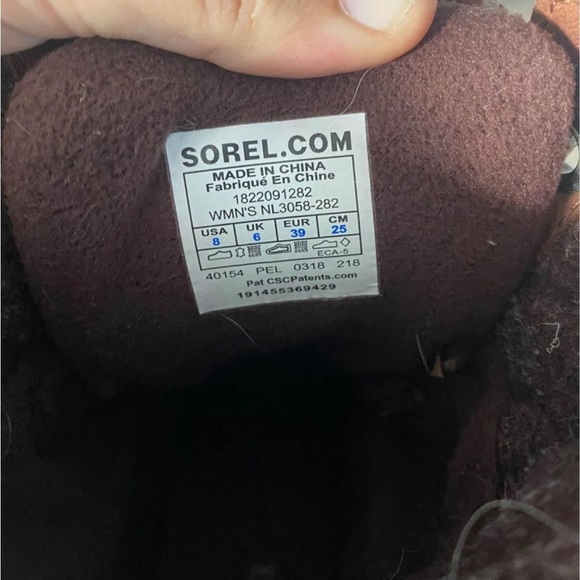Womens sorel boot size 8 - Picture 4 of 4